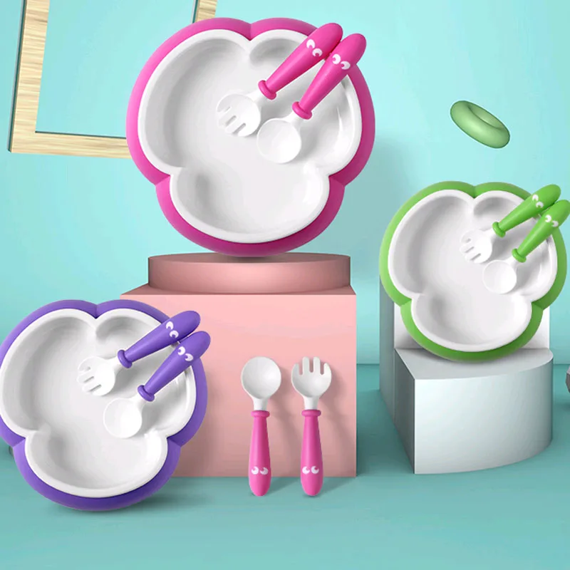 3Pcs/Set Baby Dishes bowl+spoon+fork Feeding Food Tableware Set Eco-friendly Dishes Dinnerware Anti-hot Training Dinner Plate
3Pcs/Set Baby Dishes bowl+spoon+fork Feeding Food Tableware Set Eco-friendly Dishes Dinnerware Anti-hot Training Dinner Plate
