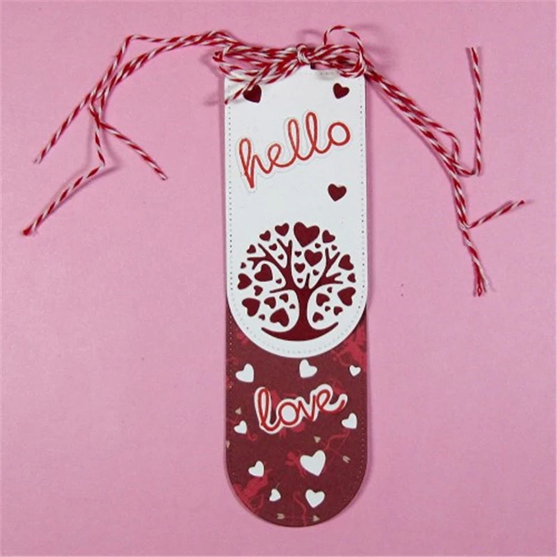DiyArts Bookmark Love Life Tag Metal Cutting Dies for DIY Scrapbooking Paper Cards Decorative Embossing DIY Crafts New Die Cut
DiyArts Bookmark Love Life Tag Metal Cutting Dies for DIY Scrapbooking Paper Cards Decorative Embossing DIY Crafts New Die Cut