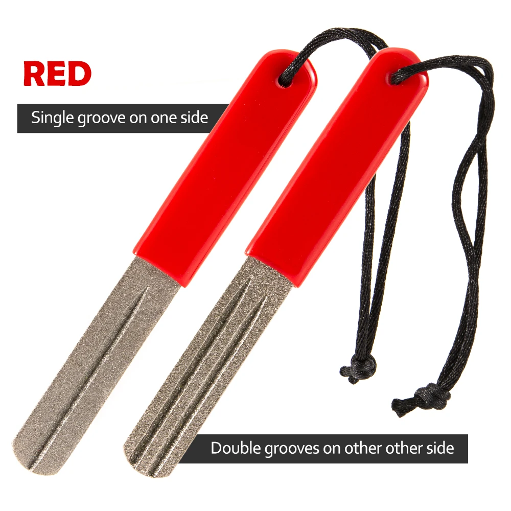 Outdoor Fishing Tool Dual Groove Fish Hook Sharpener Fine Grinding Sharpening Professional Fishing Hook Diamond Grind Tools
Outdoor Fishing Tool Dual Groove Fish Hook Sharpener Fine Grinding Sharpening Professional Fishing Hook Diamond Grind Tools
