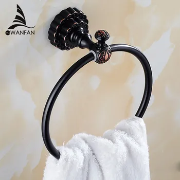 Towel Rings Solid Brass Wall Mounted Towel Holder Towel Bath Storager Luxury Bathroom Accessories Home Decor Towel Rack FE-8605
Towel Rings Solid Brass Wall Mounted Towel Holder Towel Bath Storager Luxury Bathroom Accessories Home Decor Towel Rack FE-8605