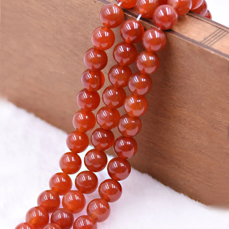 Natural Stone Carnelian Round Beads Red Agates 4 6 8 10 12MM Charm Bracelet Necklace Handicraft Diy Beads for Jewelry Making
Natural Stone Carnelian Round Beads Red Agates 4 6 8 10 12MM Charm Bracelet Necklace Handicraft Diy Beads for Jewelry Making