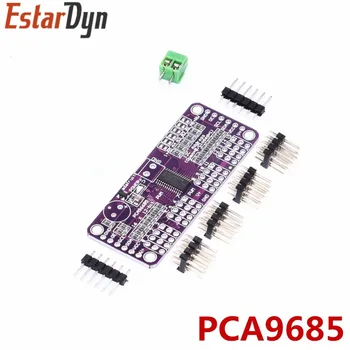 10pcs 16 Channel 12-bit PWM/Servo Driver-I2C interface PCA9685 for or Raspberry pi shield module servo shield
10pcs 16 Channel 12-bit PWM/Servo Driver-I2C interface PCA9685 for or Raspberry pi shield module servo shield