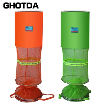 1.5m 1.8m 2.0m 2.5m 3.0m Crab Foldable Fish Crawdad Shrimp Minnow Bait Trap Cast Dip Nylon Orange/Green
1.5m 1.8m 2.0m 2.5m 3.0m Crab Foldable Fish Crawdad Shrimp Minnow Bait Trap Cast Dip Nylon Orange/Green