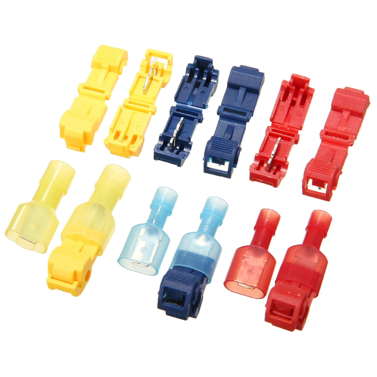 220pcs Electrical Wire Connectors Terminals Crimp Terminal Quick Splice Kit Tool Set Car Cables Connectors
220pcs Electrical Wire Connectors Terminals Crimp Terminal Quick Splice Kit Tool Set Car Cables Connectors
