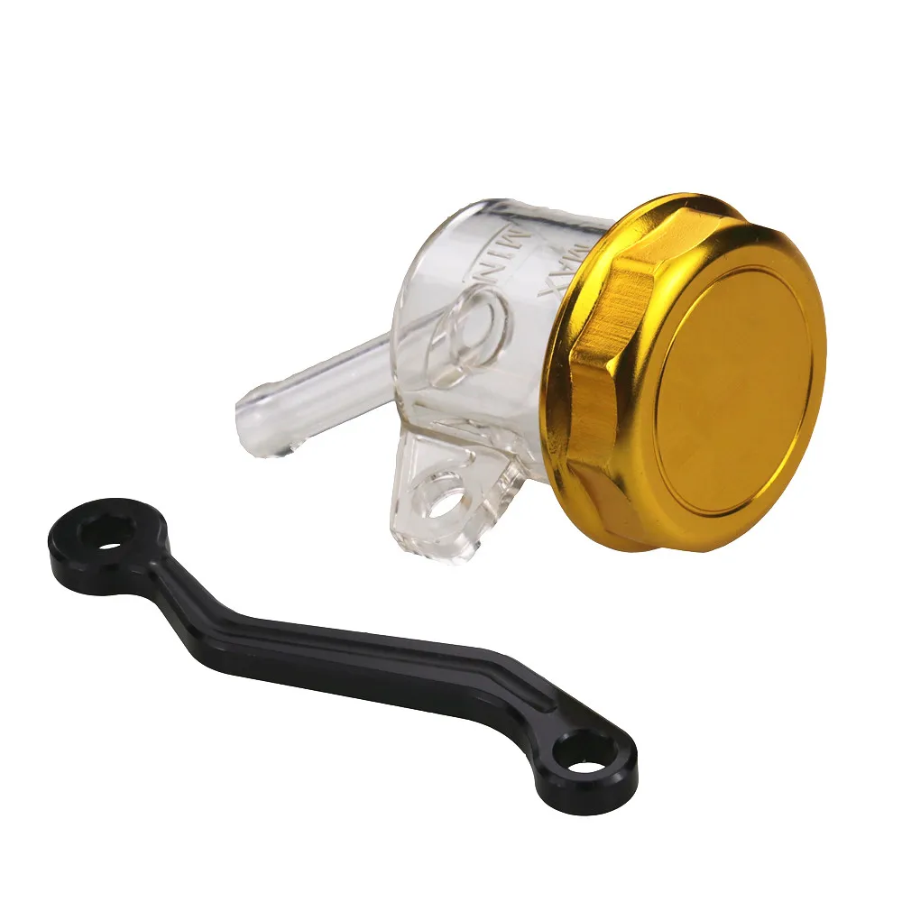 Motorcycle Brake Master Cylinder Fluid Tank/reservoir With Cnc Bracket Universal For Radial Rcs Honda Yamaha Kawasaki Suzuki
Motorcycle Brake Master Cylinder Fluid Tank/reservoir With Cnc Bracket Universal For Radial Rcs Honda Yamaha Kawasaki Suzuki