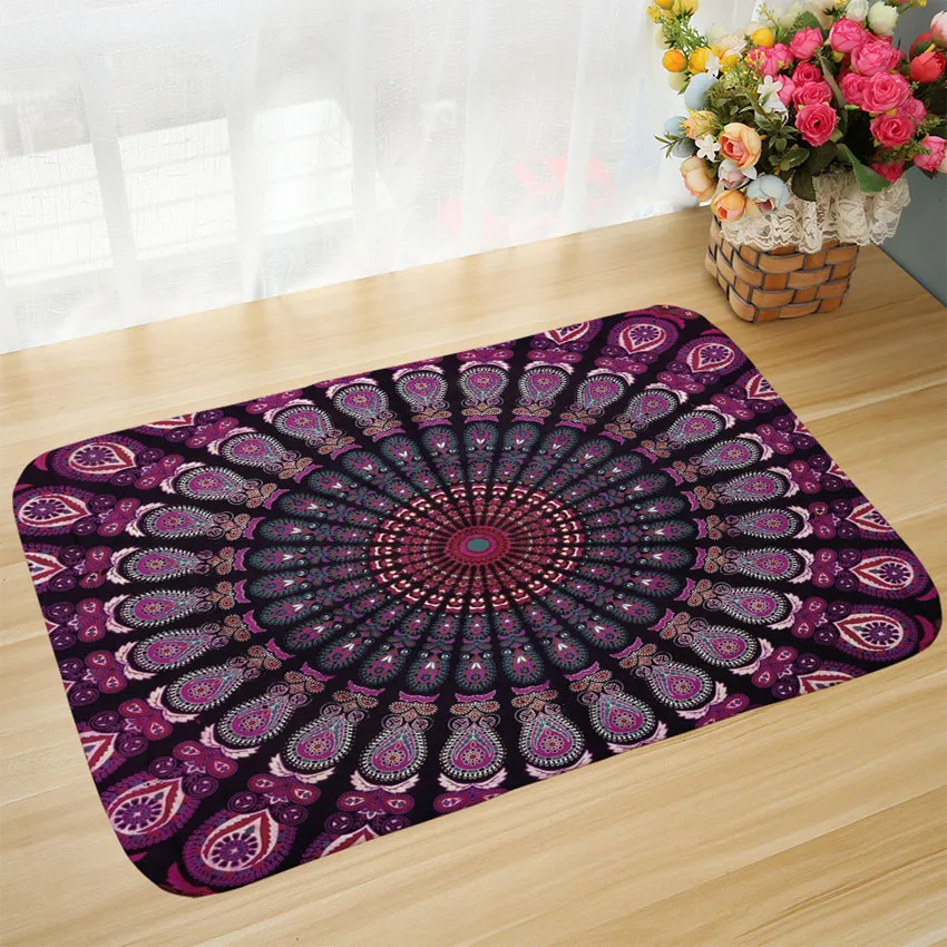 Mandala Pattern Printing Floor Mats Rugs Carpets Living Room Bedroom Non-slip Mats Bathroom Kitchen Door Mats
Mandala Pattern Printing Floor Mats Rugs Carpets Living Room Bedroom Non-slip Mats Bathroom Kitchen Door Mats