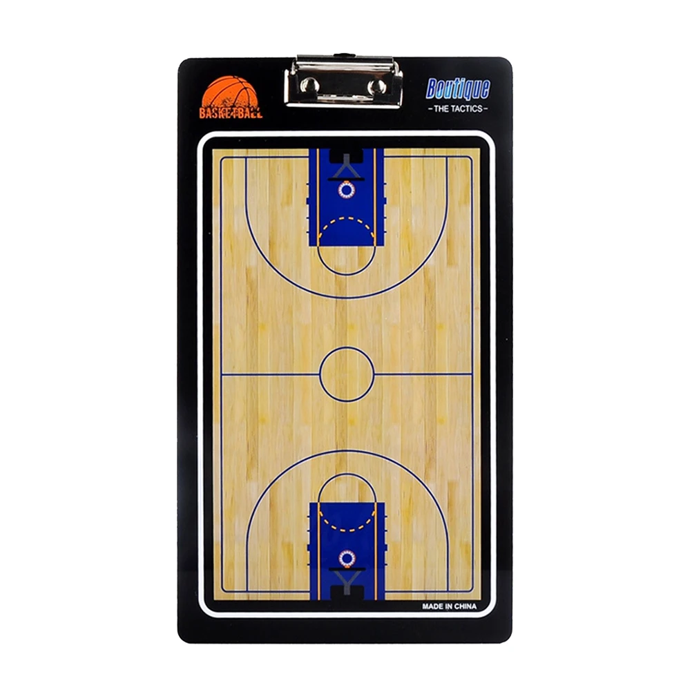 1pc Coaching Board Tactical Double-Sided Basketball Coaching Board For Basketball Training
1pc Coaching Board Tactical Double-Sided Basketball Coaching Board For Basketball Training