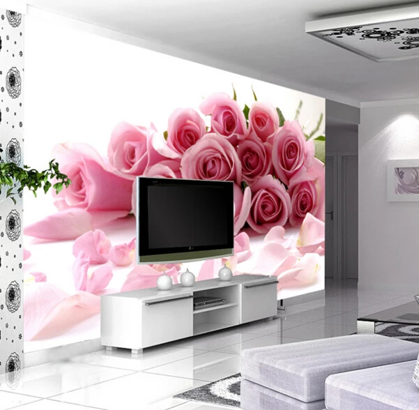 TV backdrop wall paper minimalist living room bedroom cozy wedding room pink roses 3d stereoscopic large mural fabric wallpaper
TV backdrop wall paper minimalist living room bedroom cozy wedding room pink roses 3d stereoscopic large mural fabric wallpaper