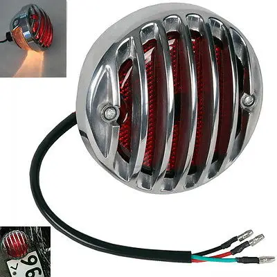 

Motorcycle Tail Brake Light For Harley Dyna Sportster Softail Electra Glide Fat Bob Bobber Chopper Rat Custom XL Accessories
