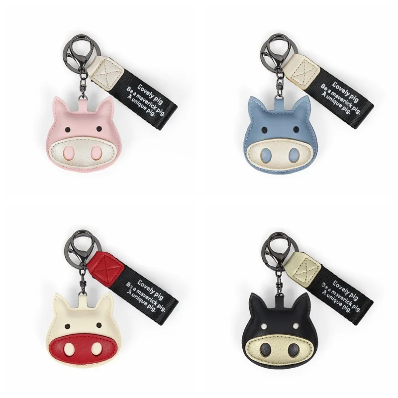 Fashion Cute Animal Leather PU Pig Keychain Accessories Key Chain Ribbon Wrist Rope Llaveros Keyring Women Bag Charm Pendant
Fashion Cute Animal Leather PU Pig Keychain Accessories Key Chain Ribbon Wrist Rope Llaveros Keyring Women Bag Charm Pendant