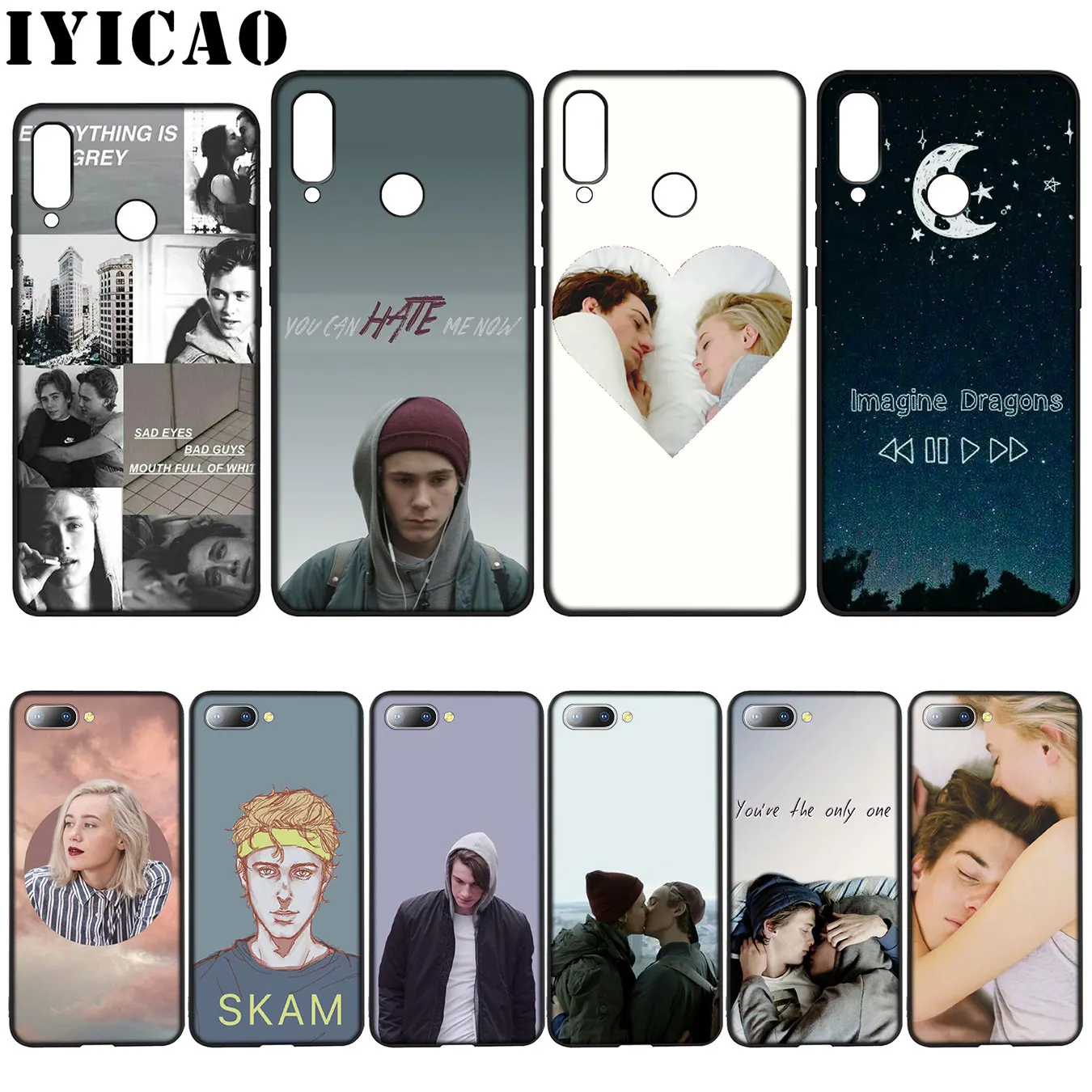 IYICAO Norwegian tv SKAM Silicone Soft Case for Huawei Y7 Y6 Prime Y9 2018 Honor 8C 8X 8 9 10 Lite 6A 7C 7X 7A Pro
IYICAO Norwegian tv SKAM Silicone Soft Case for Huawei Y7 Y6 Prime Y9 2018 Honor 8C 8X 8 9 10 Lite 6A 7C 7X 7A Pro