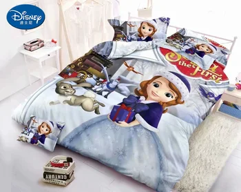 3Pcs Girl Bedding Set Soft bed linings Children Cartoon Frozen Princess Sofia duvet cover pillowcase bed sheet
3Pcs Girl Bedding Set Soft bed linings Children Cartoon Frozen Princess Sofia duvet cover pillowcase bed sheet