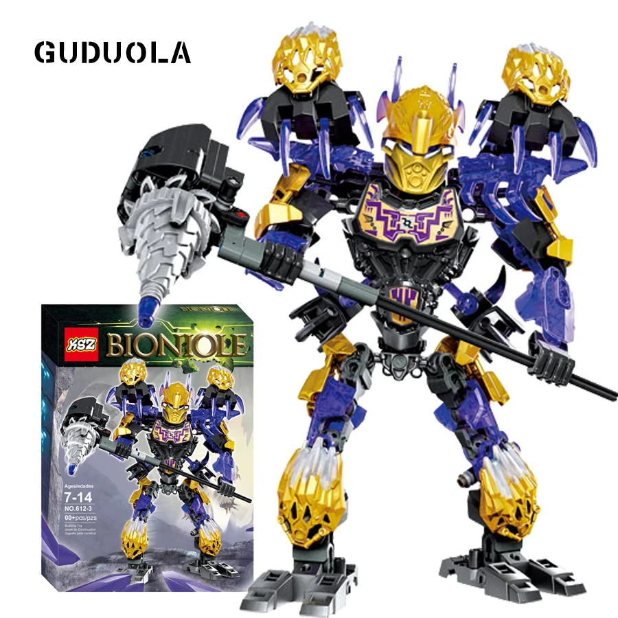 Guduola BIONICLE 217pcs Onua Terak figures 612-3 Building Block toys Compatible BIONICLE best gift for boy
Guduola BIONICLE 217pcs Onua Terak figures 612-3 Building Block toys Compatible BIONICLE best gift for boy