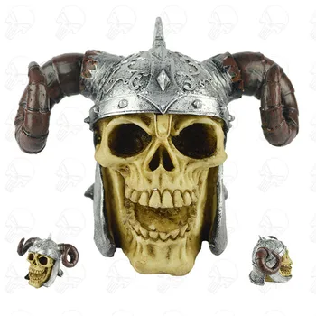 Horn Helmet Skull Figurine Creative Skull Home Decoration Crafts Halloween Funny Tricky Props Birthday Gifts L3062
Horn Helmet Skull Figurine Creative Skull Home Decoration Crafts Halloween Funny Tricky Props Birthday Gifts L3062