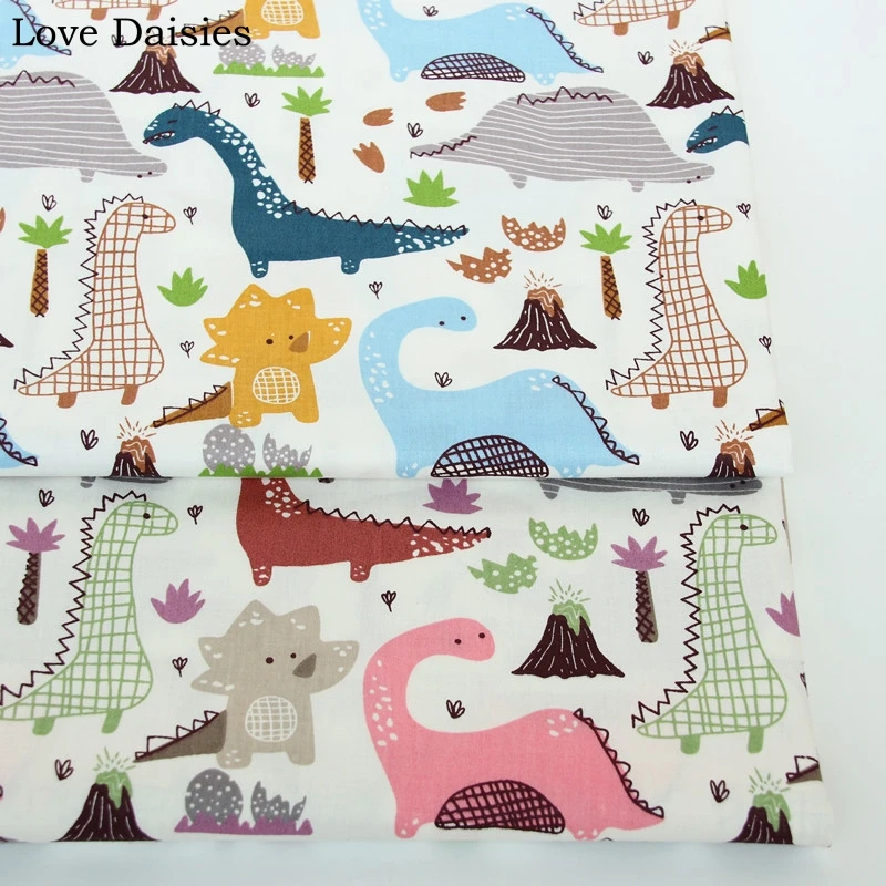 100% Cotton Twill Cartoon PINK BLUE Color Big Dinosaur Animals Palm Trees Fabrics for DIY Crib Bedding Sheet Handwork Decor
100% Cotton Twill Cartoon PINK BLUE Color Big Dinosaur Animals Palm Trees Fabrics for DIY Crib Bedding Sheet Handwork Decor