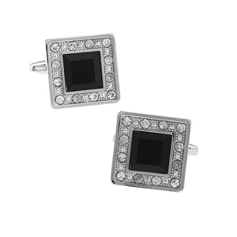 C-MAN Luxury shirt Square black crystal cufflink for mens Brand cuff buttons cuff links High Quality abotoaduras Jewelry
C-MAN Luxury shirt Square black crystal cufflink for mens Brand cuff buttons cuff links High Quality abotoaduras Jewelry