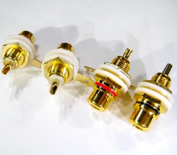 20Pcs Gold Plated RCA Terminal Jack Plug Female Socket Chassis Panel Connector for Amplifier Speaker
20Pcs Gold Plated RCA Terminal Jack Plug Female Socket Chassis Panel Connector for Amplifier Speaker
