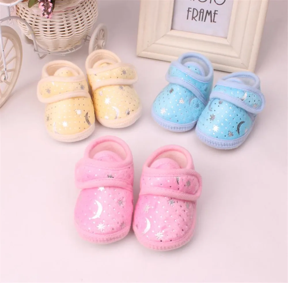 Cute Infants Boys Girls Shoes Cotton Crib Shoes Star Print Star Prewalker New Baby Shoes 816
Cute Infants Boys Girls Shoes Cotton Crib Shoes Star Print Star Prewalker New Baby Shoes 816