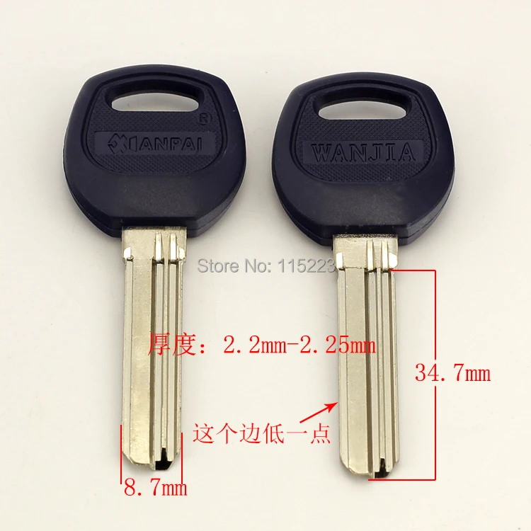 B067 House Home Door Empty Key blanks Locksmith Supplies Blank Keys 25 pieces/lot
B067 House Home Door Empty Key blanks Locksmith Supplies Blank Keys 25 pieces/lot