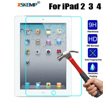 XSKEMP Shockproof 9H Tempered Glass For Apple iPad 2 3 4 Anti-Shatter Screen Protector Ultra-thin Tablet Protective Film Guard
XSKEMP Shockproof 9H Tempered Glass For Apple iPad 2 3 4 Anti-Shatter Screen Protector Ultra-thin Tablet Protective Film Guard