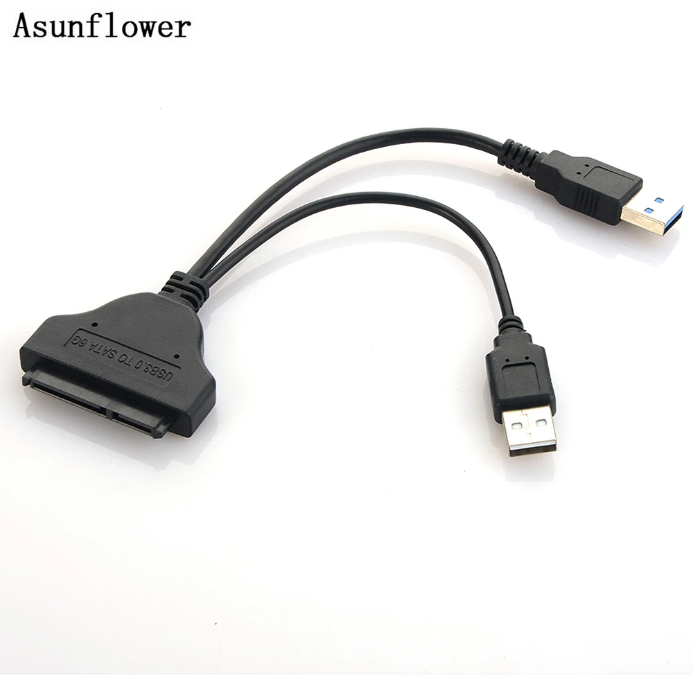 USB 3.0 To SATA 22 Pin 2.5 inch Hard Disk Driver Converter SSD Adapter Connector Cable External Power For Notebook Hard Disk
USB 3.0 To SATA 22 Pin 2.5 inch Hard Disk Driver Converter SSD Adapter Connector Cable External Power For Notebook Hard Disk