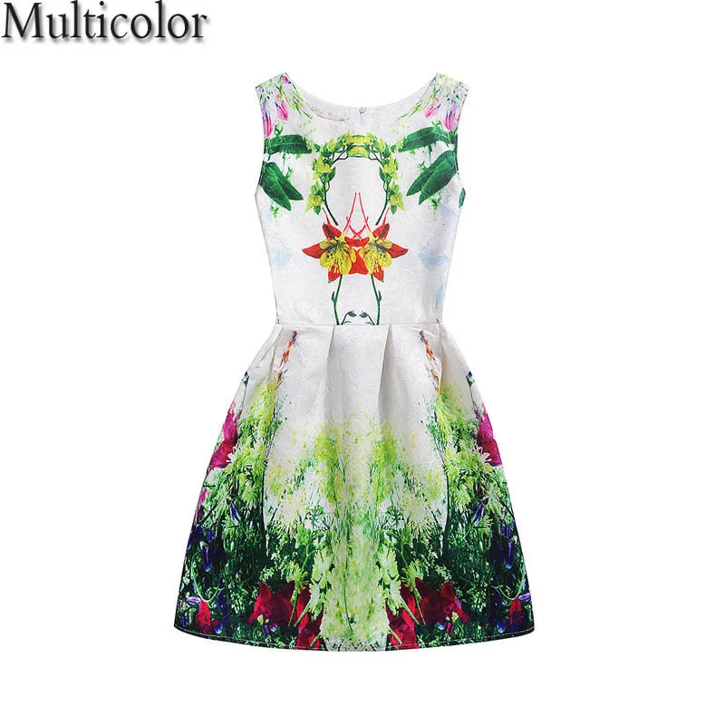 Multicolor Summer Print Bird Brand Style Girl Dress For Sleeveless Cartoon Girl's Dress Teenagers Mother Kids Children Clothing
Multicolor Summer Print Bird Brand Style Girl Dress For Sleeveless Cartoon Girl's Dress Teenagers Mother Kids Children Clothing