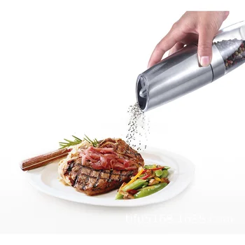 Newly Electric Pepper Grinder Salt Mill with Adjustable Coarseness Battery Powered with Blue LED Light XSD88
Newly Electric Pepper Grinder Salt Mill with Adjustable Coarseness Battery Powered with Blue LED Light XSD88