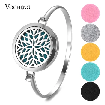 10pcs/lot Essential Oil Scent Diffuser Bracelet 316L Stainless Steel Perfume Bangle 2 Styles With Free Felt Pads VA-559*10
10pcs/lot Essential Oil Scent Diffuser Bracelet 316L Stainless Steel Perfume Bangle 2 Styles With Free Felt Pads VA-559*10