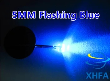100PCS 5mm LED Diodes Flashing Blue Clear Blinking Light Emitting Diodes Flash Blink 5mm Blinking LED Diodo 5 mm danshan B
100PCS 5mm LED Diodes Flashing Blue Clear Blinking Light Emitting Diodes Flash Blink 5mm Blinking LED Diodo 5 mm danshan B