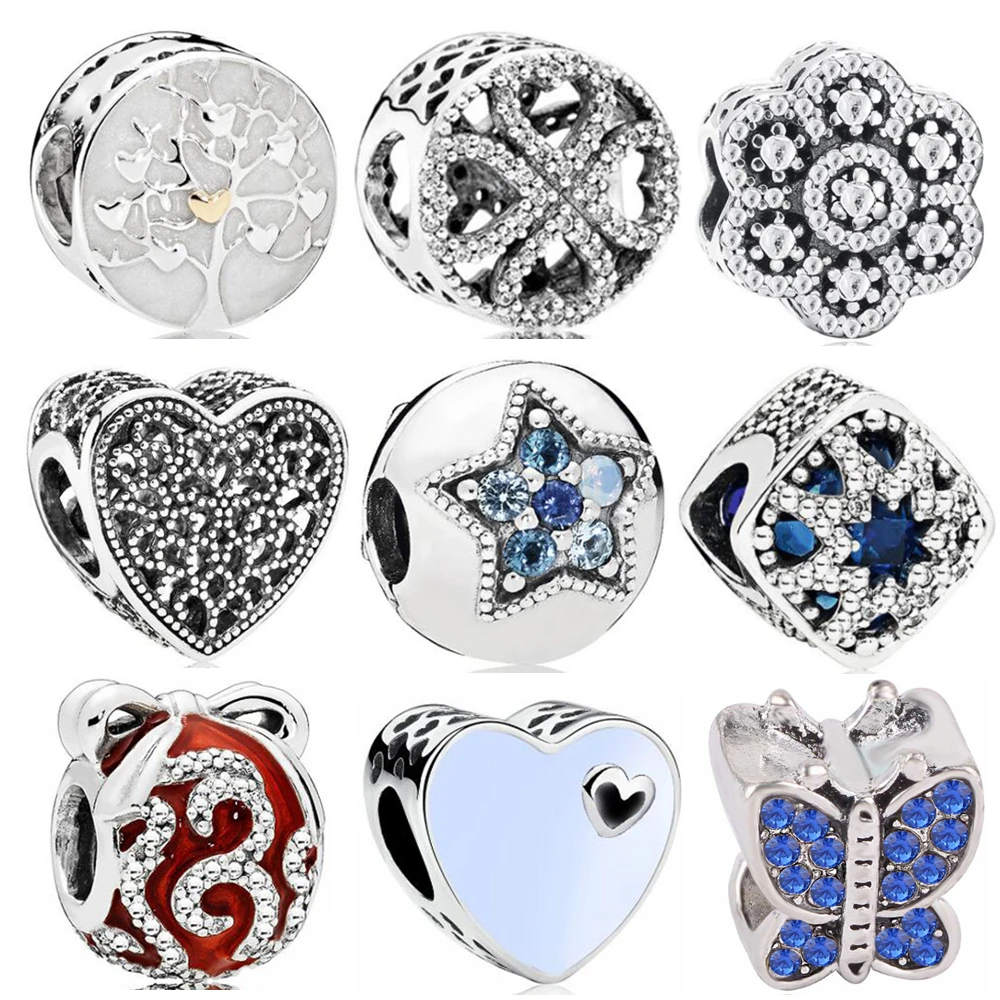 Fit Pandora Bracelets & Bangles Women New Fashion DIY Vintage Punk Small Apple Dog Tree Love Hearts Flowers Beads Charms
Fit Pandora Bracelets & Bangles Women New Fashion DIY Vintage Punk Small Apple Dog Tree Love Hearts Flowers Beads Charms