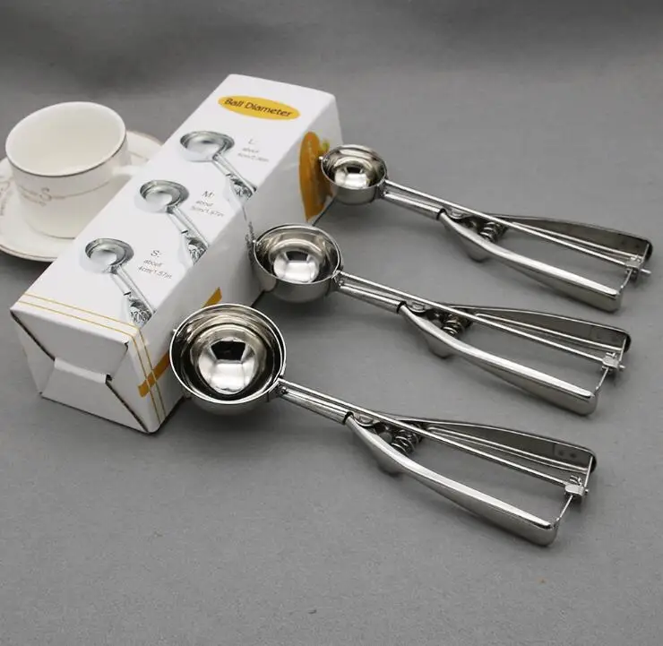 New 2018 3pcs Ice Cream Scoop 201 Stainless Steel Ice Cream Scoop Fruit Scoop Ice Cream Scoop Set
New 2018 3pcs Ice Cream Scoop 201 Stainless Steel Ice Cream Scoop Fruit Scoop Ice Cream Scoop Set
