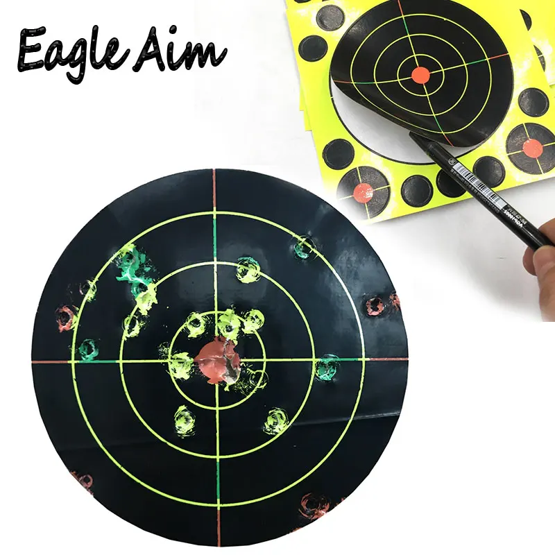 Gun- Air rifle Shooting targets 8"X8" Triple Colors Reactive & splatter Shooting targets
Gun- Air rifle Shooting targets 8"X8" Triple Colors Reactive & splatter Shooting targets