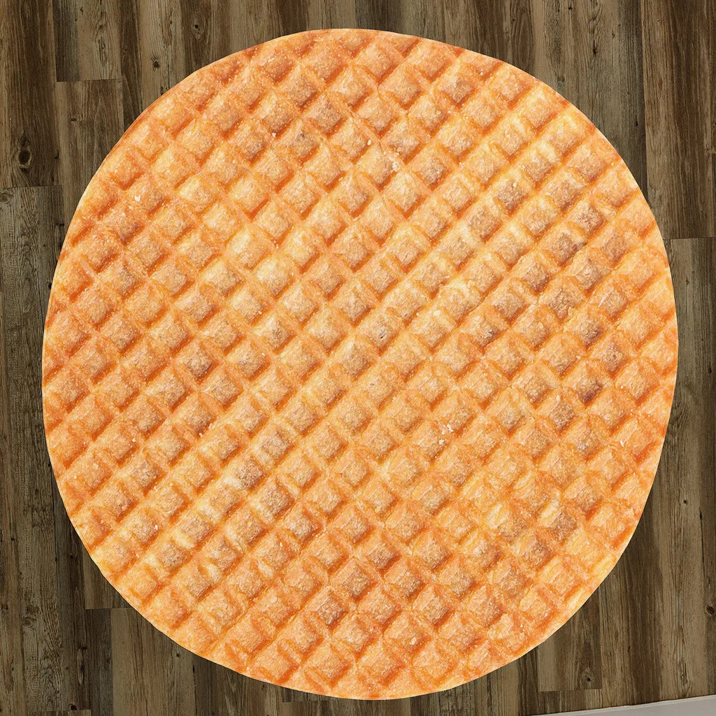 Creative 3D Waffles Printing Beach Towel Food Creation Dessert Tapestry Delicate Novelty Blanket Perfectly Round Pie Throw S/M/L
Creative 3D Waffles Printing Beach Towel Food Creation Dessert Tapestry Delicate Novelty Blanket Perfectly Round Pie Throw S/M/L