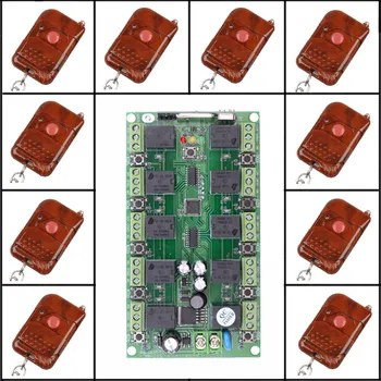 DC 12V 10CH Channels 10CH Independent RF Wireless Remote Control Switch System, Transmitter + Receiver,315/433.92 MHZ
DC 12V 10CH Channels 10CH Independent RF Wireless Remote Control Switch System, Transmitter + Receiver,315/433.92 MHZ