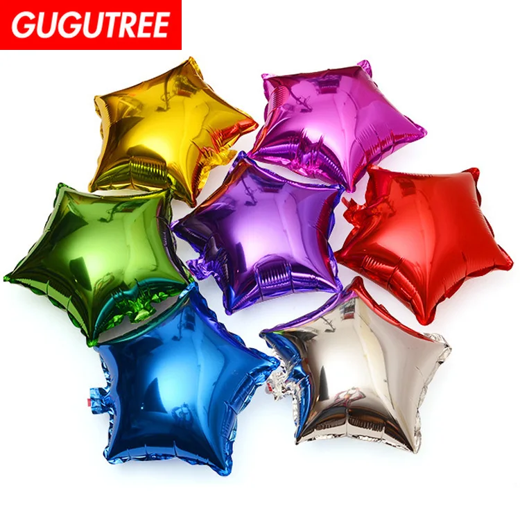 GUGUTREE PARTY 18inch Gold blue green red purple star foil ballon wedding event christmas halloween festival birthday party HY-4
GUGUTREE PARTY 18inch Gold blue green red purple star foil ballon wedding event christmas halloween festival birthday party HY-4