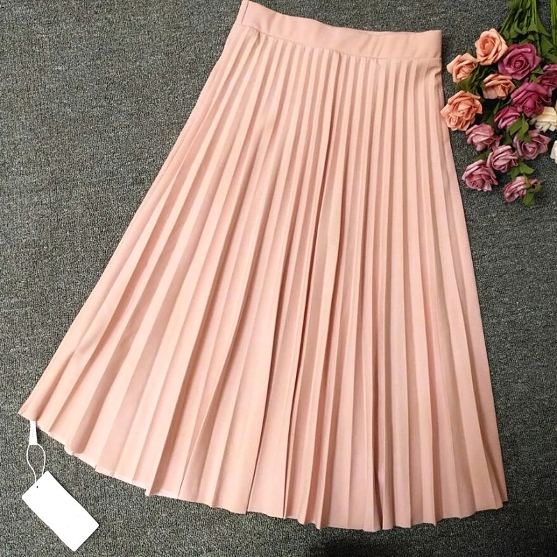 2018 Crinkle Chiffon Women Girl Skirts Spring Elastic Waist Fold Slim Skirt LONG Pleated Department Summer Download
2018 Crinkle Chiffon Women Girl Skirts Spring Elastic Waist Fold Slim Skirt LONG Pleated Department Summer Download