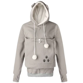 kangaroo Loose Cotton Top Pullovers Plus size women clothing S-3XL Long Sleeve Casual 2019 Cat and dog pet bag hoodie sweatshir
kangaroo Loose Cotton Top Pullovers Plus size women clothing S-3XL Long Sleeve Casual 2019 Cat and dog pet bag hoodie sweatshir