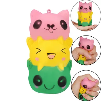 Adorable Mini Cat Soft Squishies Doll Kids Gift Cartoon Slow Rising Cream Stress Relief Soft Squeeze Toy Small For Baby Toddler
Adorable Mini Cat Soft Squishies Doll Kids Gift Cartoon Slow Rising Cream Stress Relief Soft Squeeze Toy Small For Baby Toddler