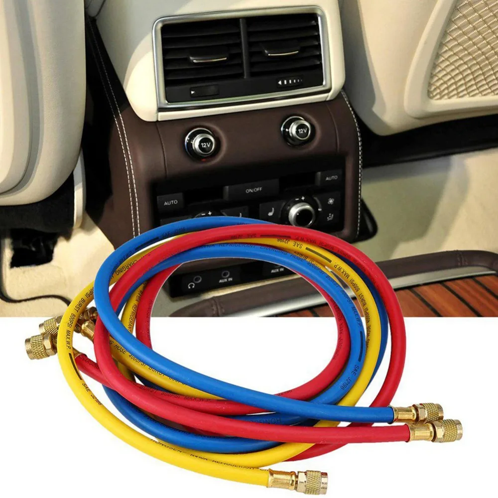 1Pcs High Quality Optional Color Refrigeration Charging Hoses 1.5m Air Conditioning R134a HVAC 5FT Red Color Yellow #275811
1Pcs High Quality Optional Color Refrigeration Charging Hoses 1.5m Air Conditioning R134a HVAC 5FT Red Color Yellow #275811