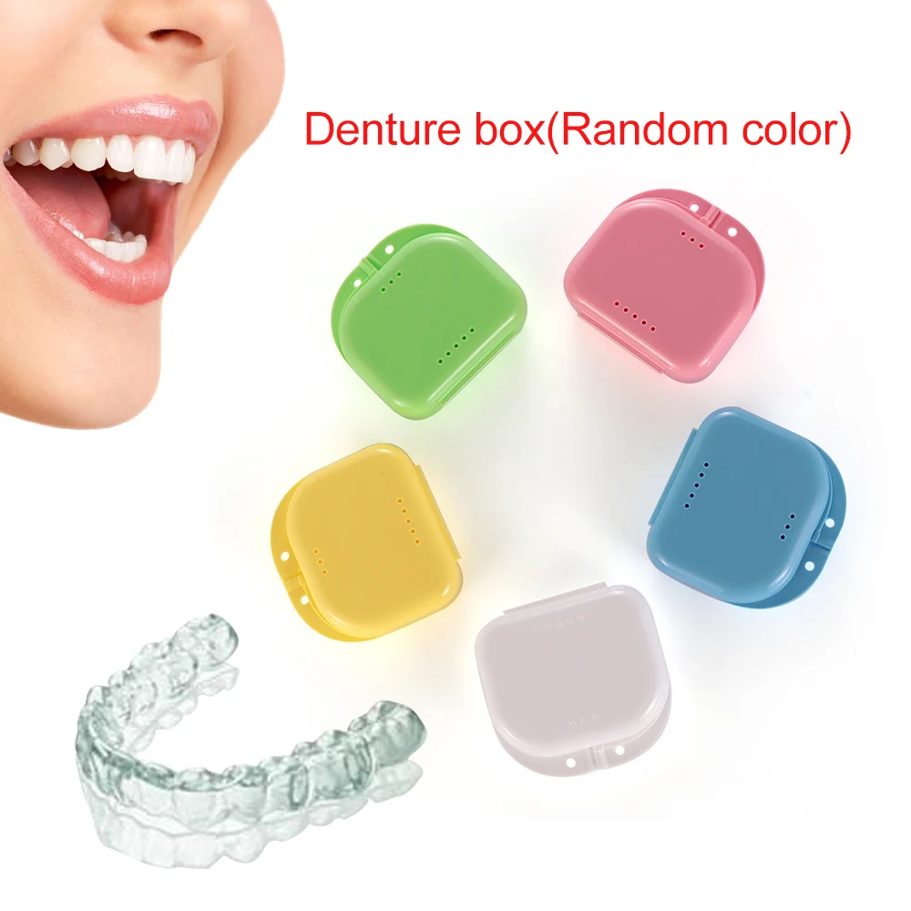 Random Color!1pc Dental Orthodontic Retainer Denture Storage Case Box Mouthguard Container Supplie Tray dental supplies
Random Color!1pc Dental Orthodontic Retainer Denture Storage Case Box Mouthguard Container Supplie Tray dental supplies