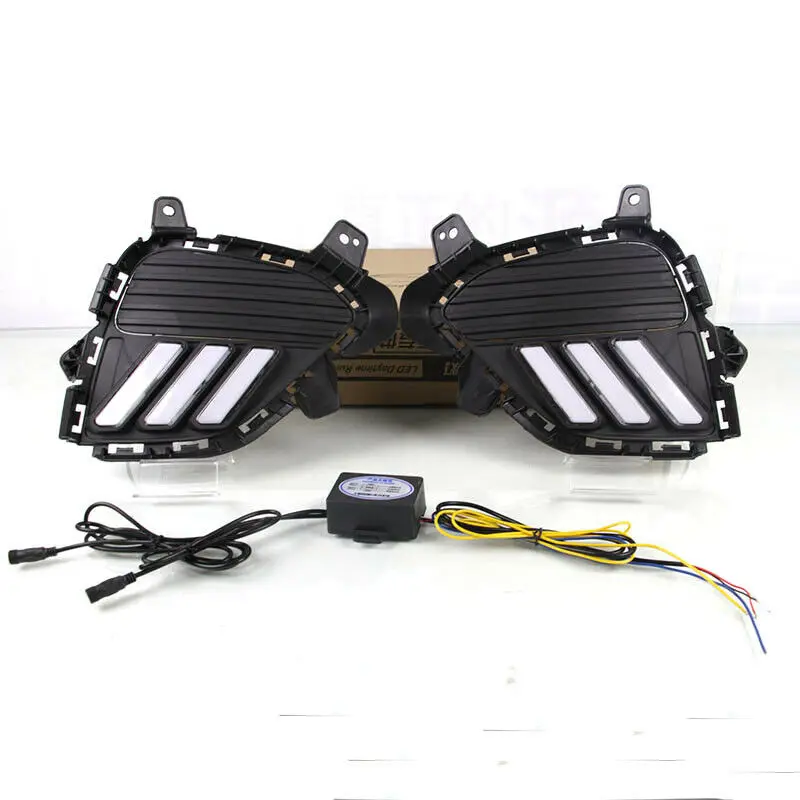 2Pcs LED DRL Daytime Running Lights Fog light Driving Bumper Fit For Hyundai Creta 2017-2018
2Pcs LED DRL Daytime Running Lights Fog light Driving Bumper Fit For Hyundai Creta 2017-2018