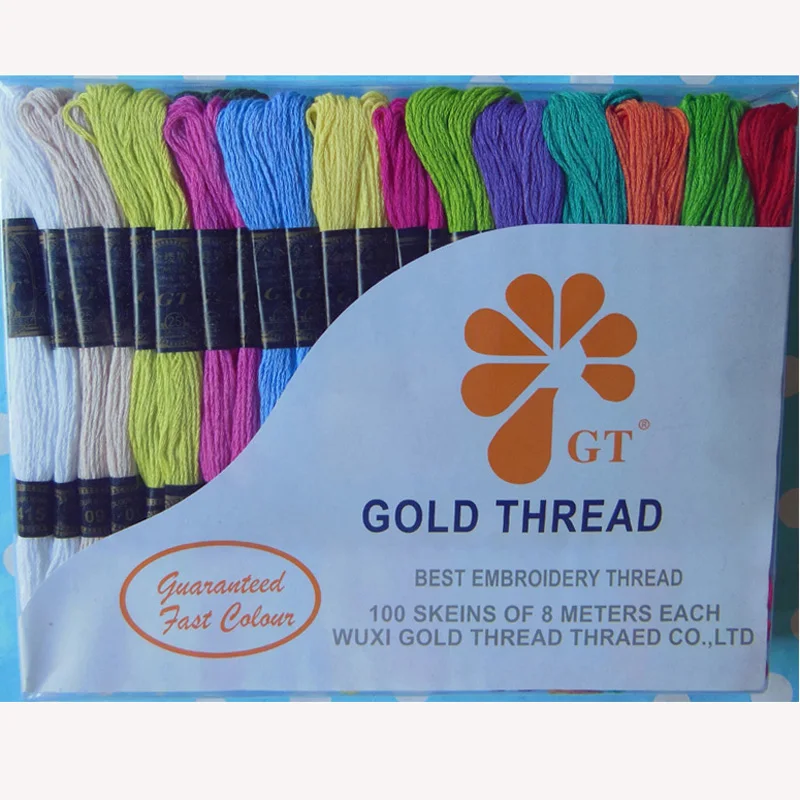 multicoloured select family expenses sewing thread cross-stitch embroidery two types size 5box wholesale sell | Дом и сад