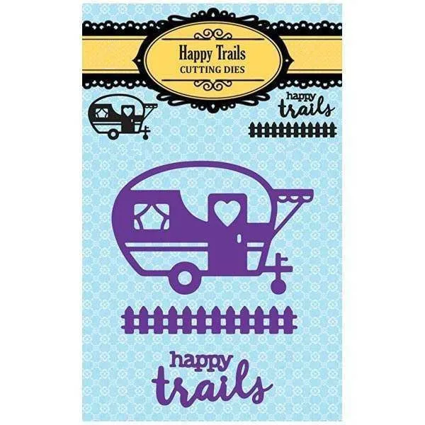 Ufurty Happy Trails Camper Metal Cutting Dies Stencils for DIY Scrapbooking album Decorative Embossing Hand-on Paper Cards
Ufurty Happy Trails Camper Metal Cutting Dies Stencils for DIY Scrapbooking album Decorative Embossing Hand-on Paper Cards
