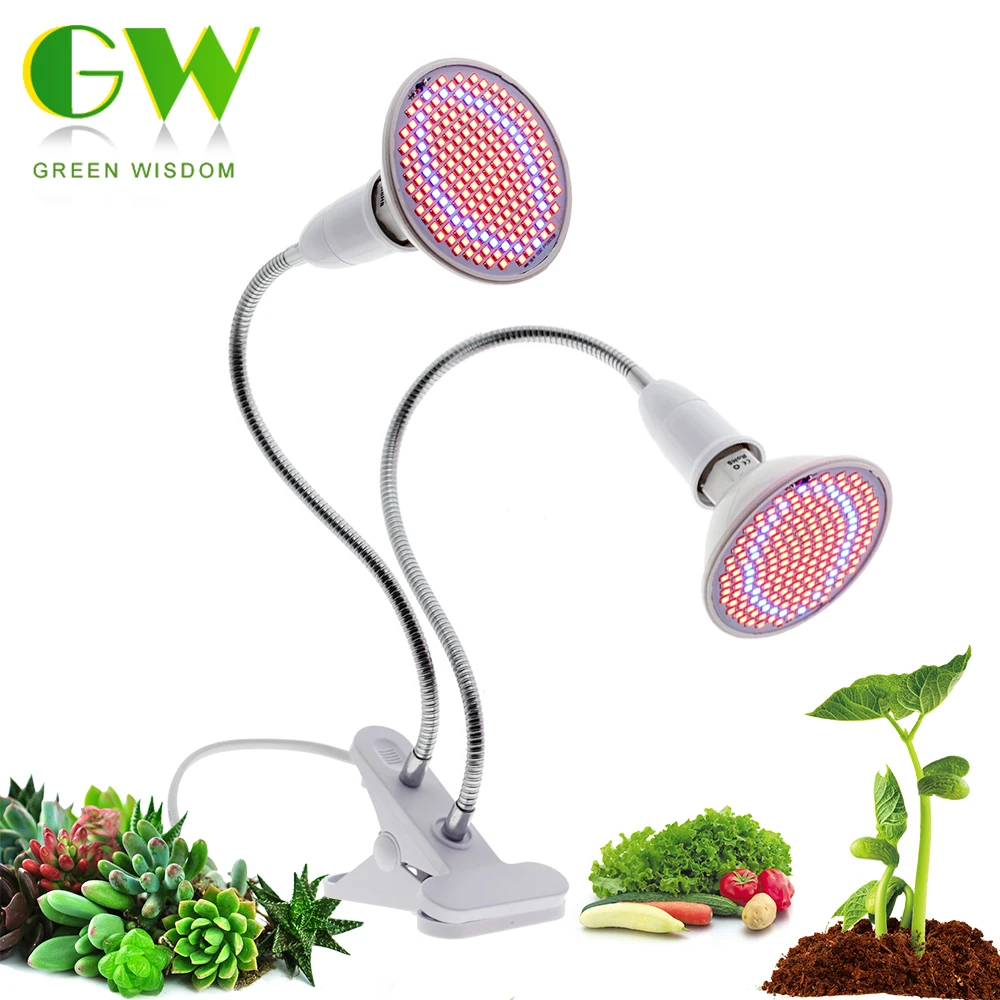 LED Grow Light With 360 Degrees Flexible Lamp Holder Clip Plant Growing Lamp Light for Indoor or Desktop Plants
LED Grow Light With 360 Degrees Flexible Lamp Holder Clip Plant Growing Lamp Light for Indoor or Desktop Plants