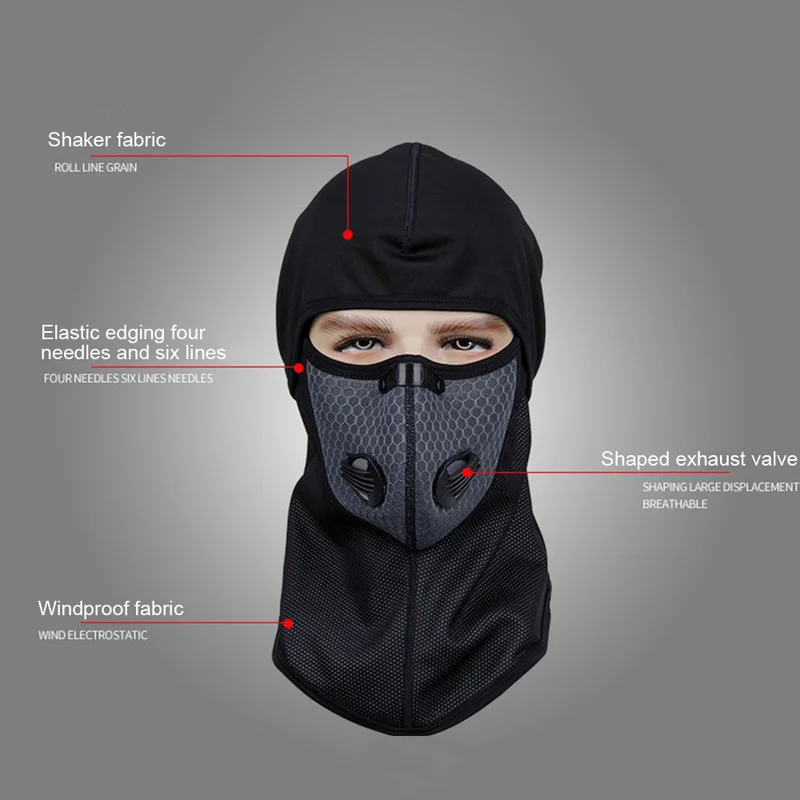 Mesh Cotton Breathable Full Face Warm Neck Motorcycle Mask Quick Sweat Breathable Outdoor Sports Equipment Riding Mask Winter
Mesh Cotton Breathable Full Face Warm Neck Motorcycle Mask Quick Sweat Breathable Outdoor Sports Equipment Riding Mask Winter
