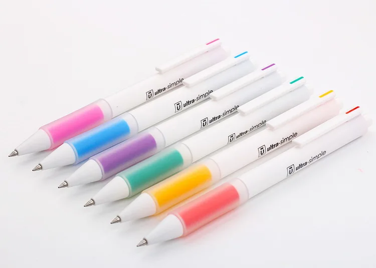 M&G 6 Colors/set Cute Kawaii Color Ink Gel Pen Set 0.5mm Fine Retractable colorful colored pens for school supplies stationery
M&G 6 Colors/set Cute Kawaii Color Ink Gel Pen Set 0.5mm Fine Retractable colorful colored pens for school supplies stationery