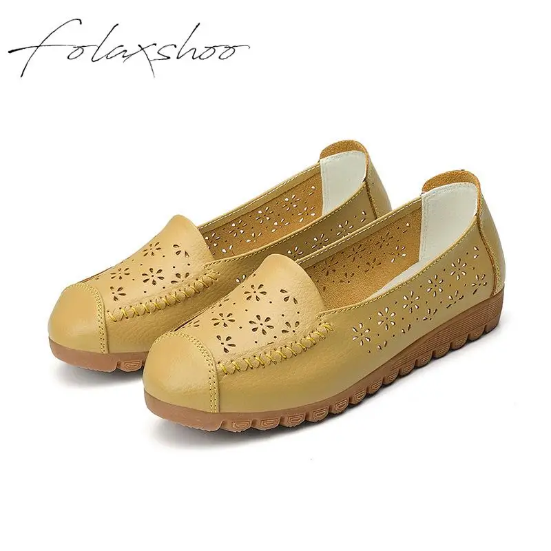 Folaxshoo Slip On Shoes For Women Ballet Flats Genuine Leather Platform Shoes Oxford Loafers Women Nurse Shoes New Summer Flats
Folaxshoo Slip On Shoes For Women Ballet Flats Genuine Leather Platform Shoes Oxford Loafers Women Nurse Shoes New Summer Flats
