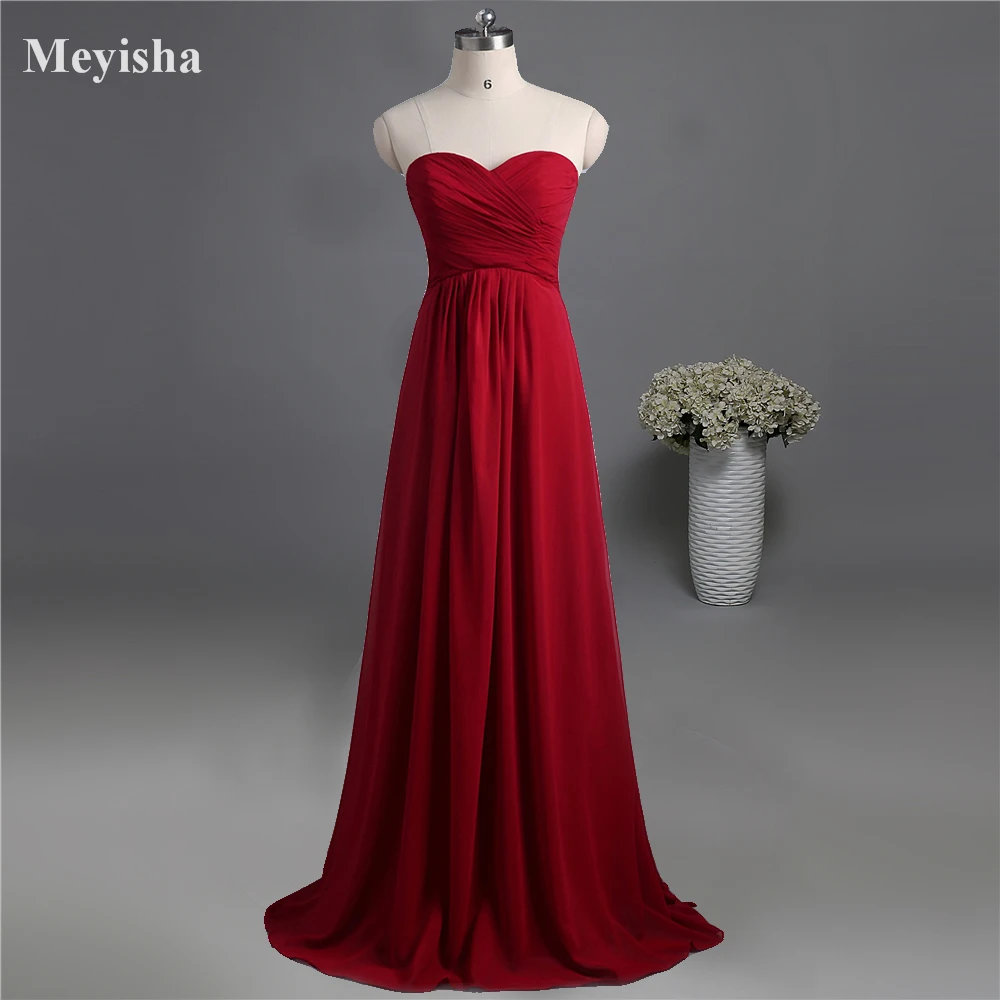 ZJ0039 wine red colored chiffon strapless prom party dresses new fashion 2013 bridesmaid dress long
ZJ0039 wine red colored chiffon strapless prom party dresses new fashion 2013 bridesmaid dress long