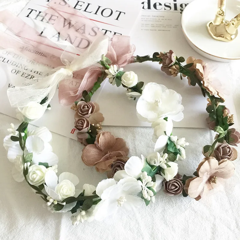 Fashion Cute Mommy & Kids Wreath Flowers Headband Floral Crown Hairbands Travel Wedding Girls Headwear Hair Accessories
Fashion Cute Mommy & Kids Wreath Flowers Headband Floral Crown Hairbands Travel Wedding Girls Headwear Hair Accessories