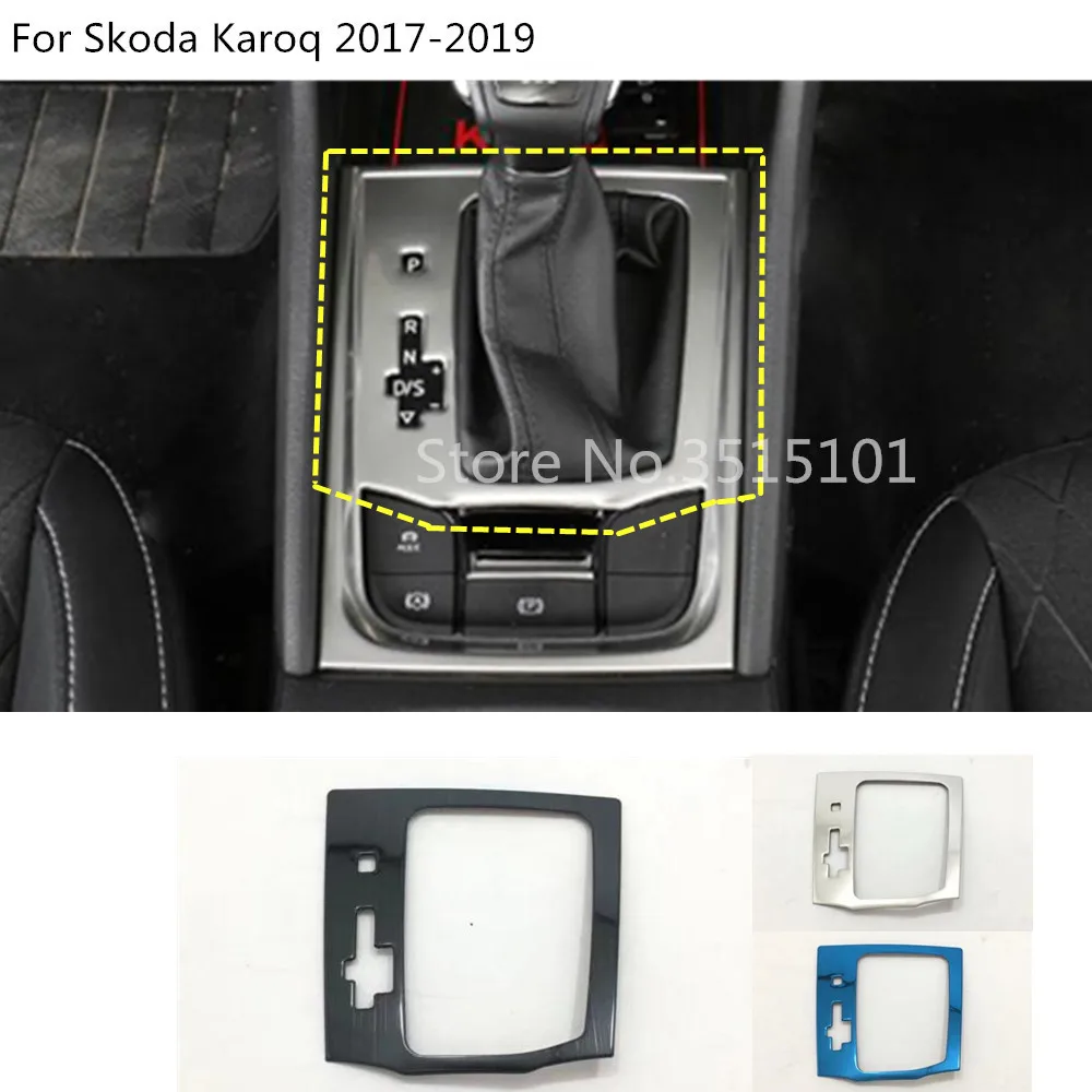 car inner stick Stainless steel middle front Shift Stall Paddle cup lamp frame trim 1pcs For Skoda Karoq 2017 2018 2019
car inner stick Stainless steel middle front Shift Stall Paddle cup lamp frame trim 1pcs For Skoda Karoq 2017 2018 2019